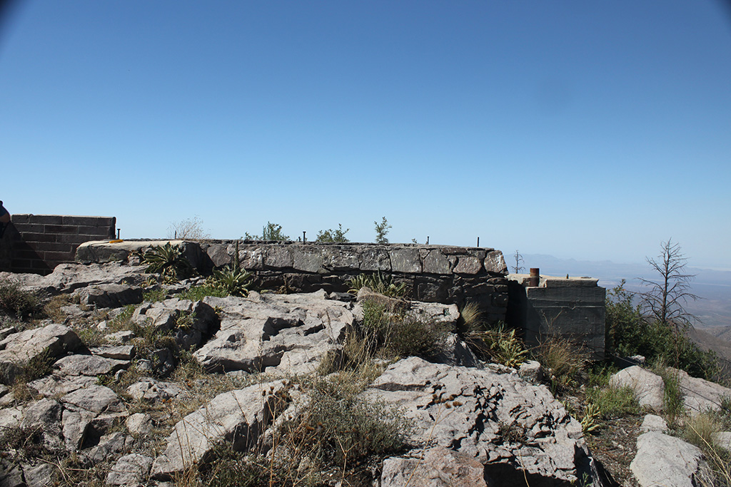 James Nuti photo of Barfoot foundation after its destruction in the 2011 Horseshoe II fire