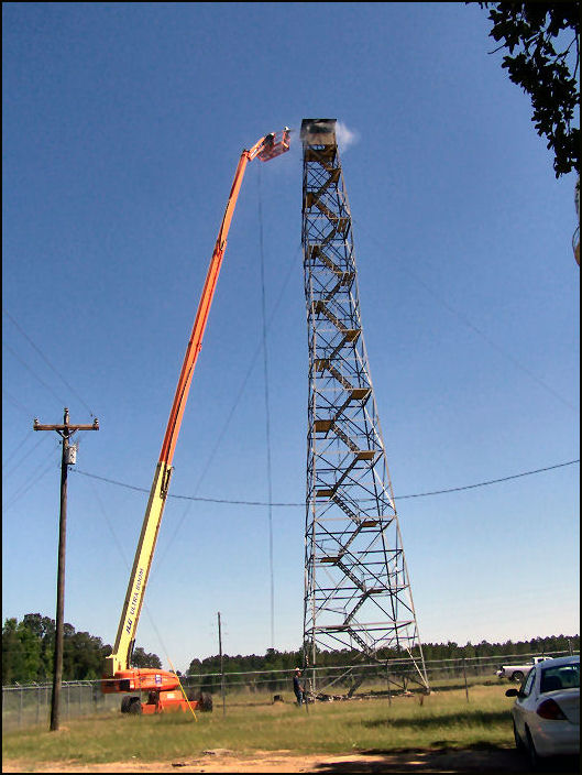 May 12, 2008 First day of cab restoration (photo courtesy Judith Myers, City of Hamburg)