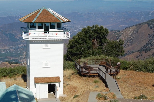 July 29, 2013 photo of restored lookout