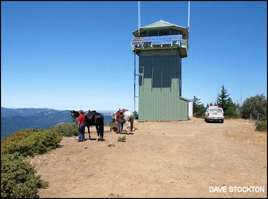Manned lookout August 3, 2009