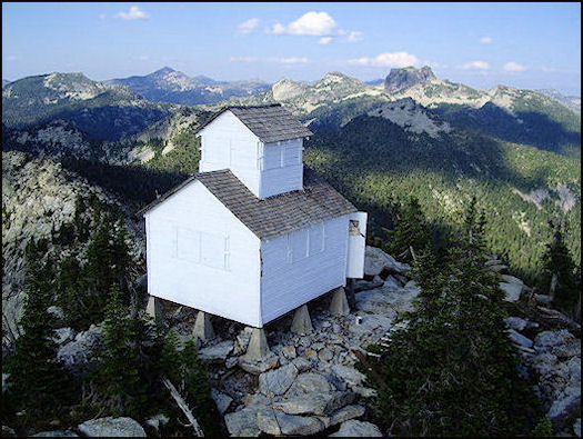 Lookout after repainting