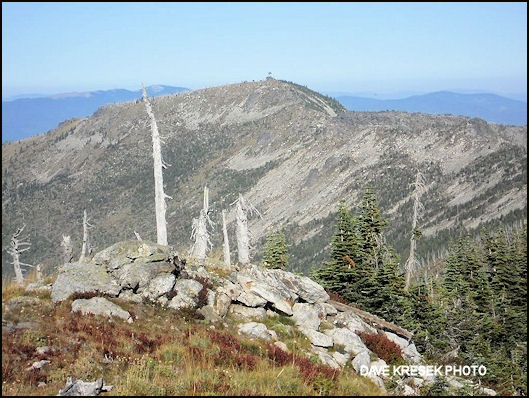 Lookout site 44 years after Sundance Fire, September 2011