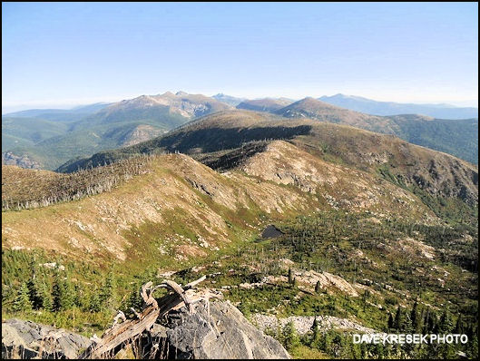 Lookout site 44 years after Sundance Fire, September 2011