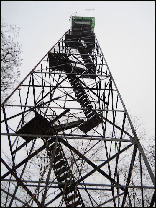 View from tower base