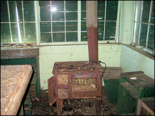 Interior prior to restoration, 2010