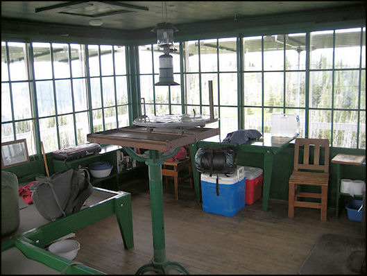 Lookout interior