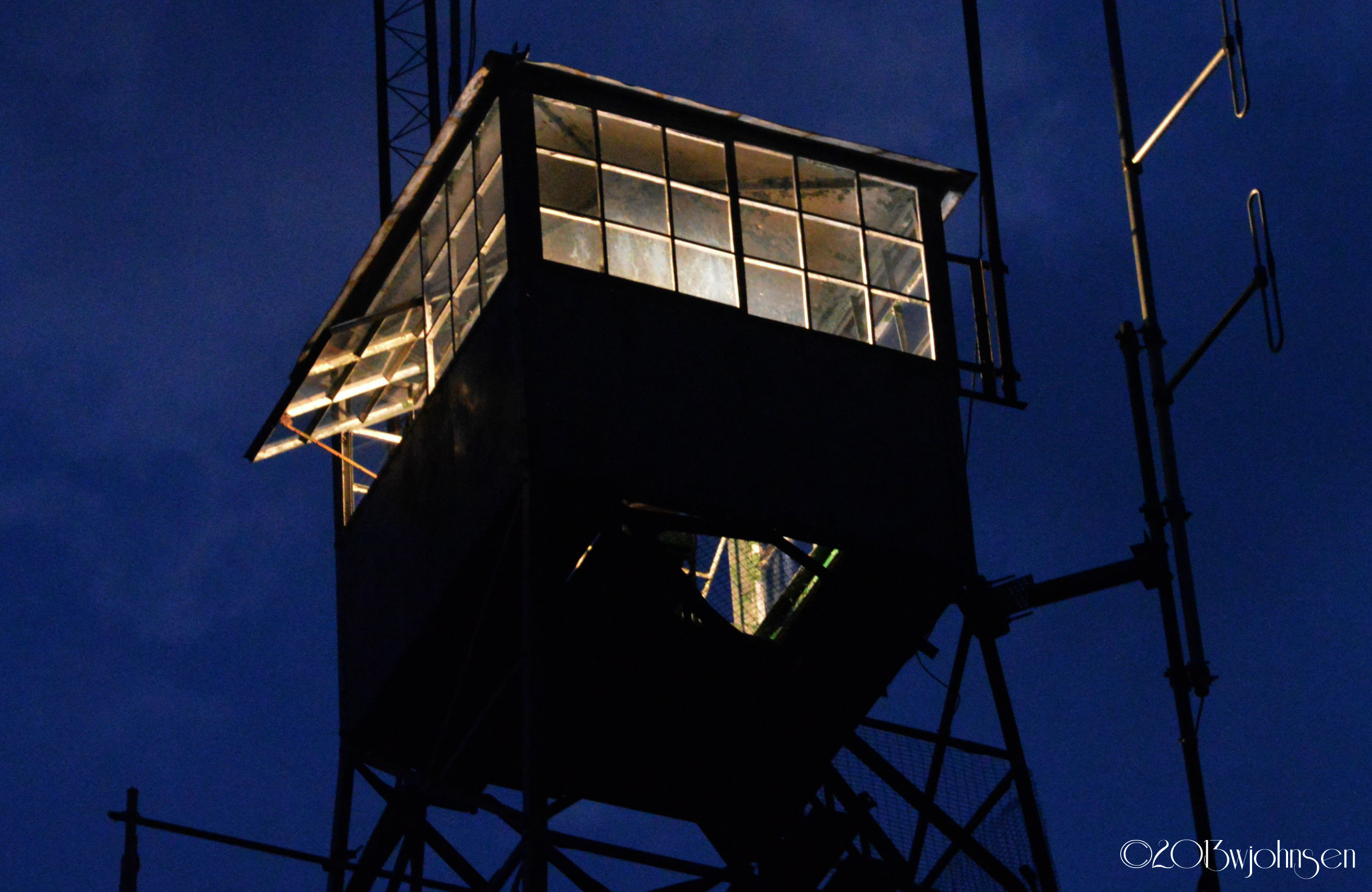 Illuminated on night of 8/30/2013