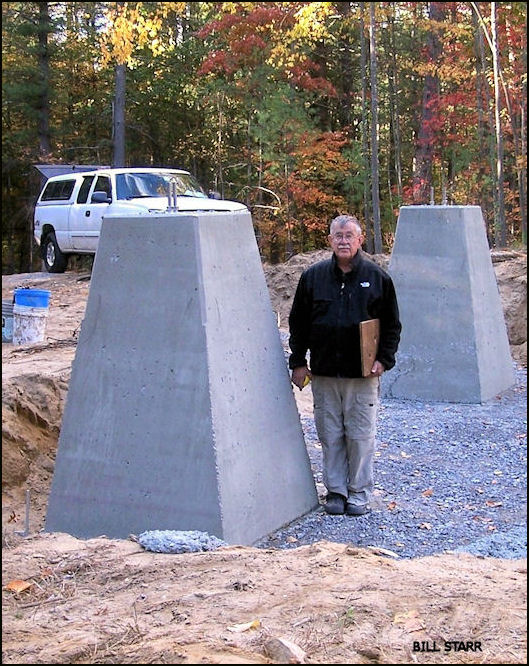 Tower re-erected in Wilton, NY Dec. 2010