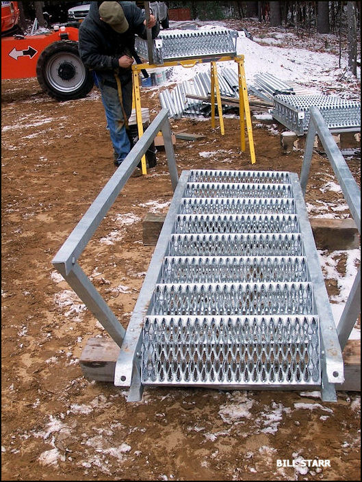 Tower re-erected in Wilton, NY Dec. 2010