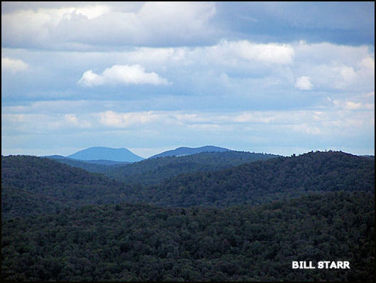 View of Blue and West Mountains 9/4/2010