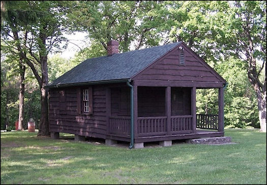 Photos of cabin taken June 6, 2009 by Bill Starr, NHLR 
	State Registrar