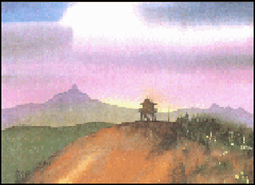 Watercolor by Roger McAlister