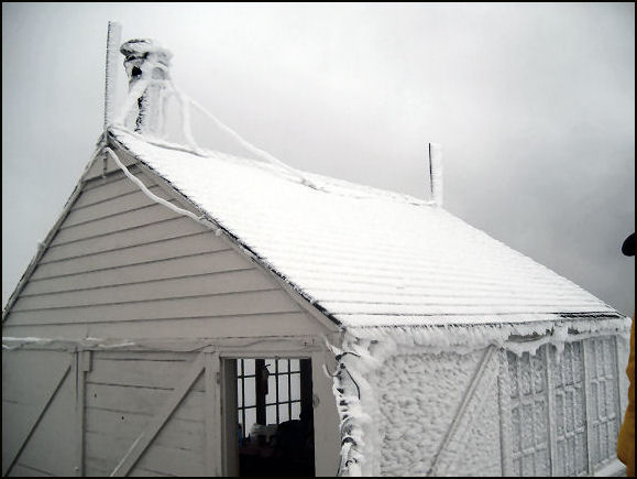 Covered with hoar frost Oct. 7, 2008
