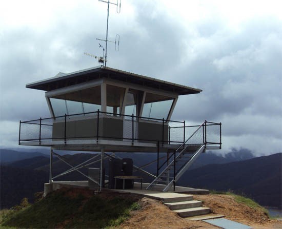 Present tower at McVeigh's Lookout