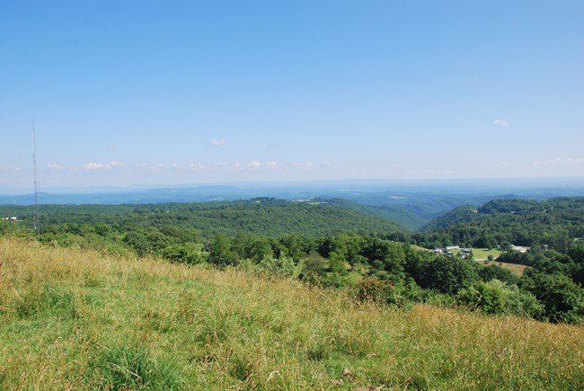 View from Huff Knob in June 2013