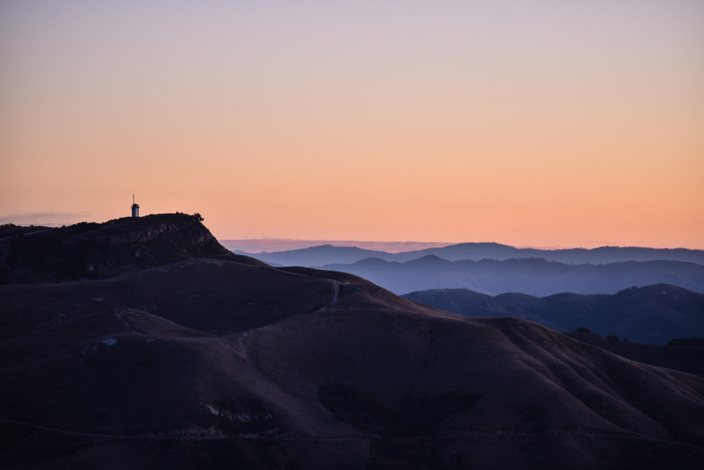Sid Ormsbee Lookout at sunset