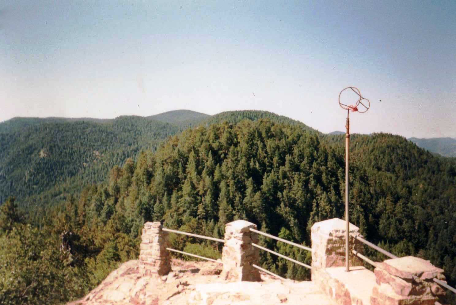 View from lookout in 1989