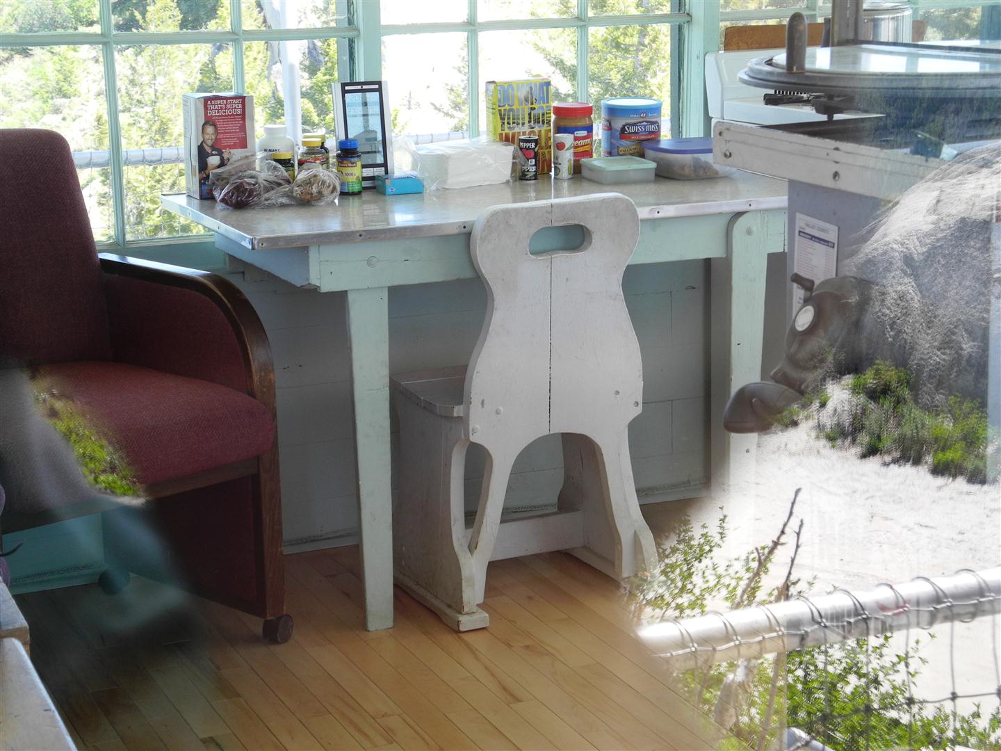 Lookout interior in 2013