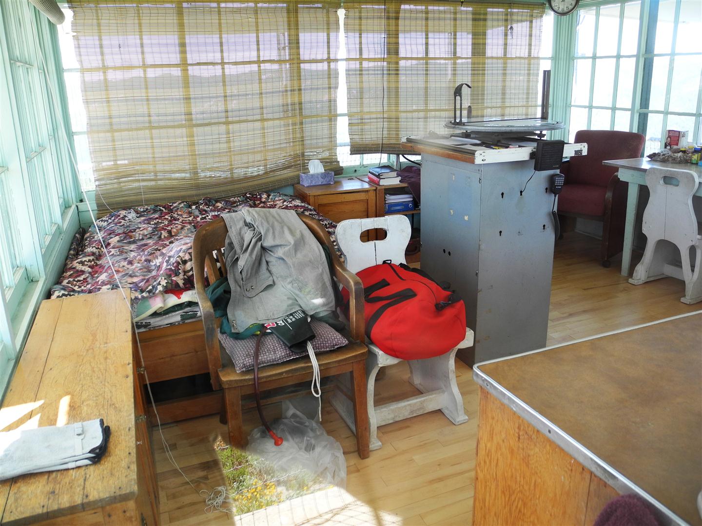 Lookout interior in 2013