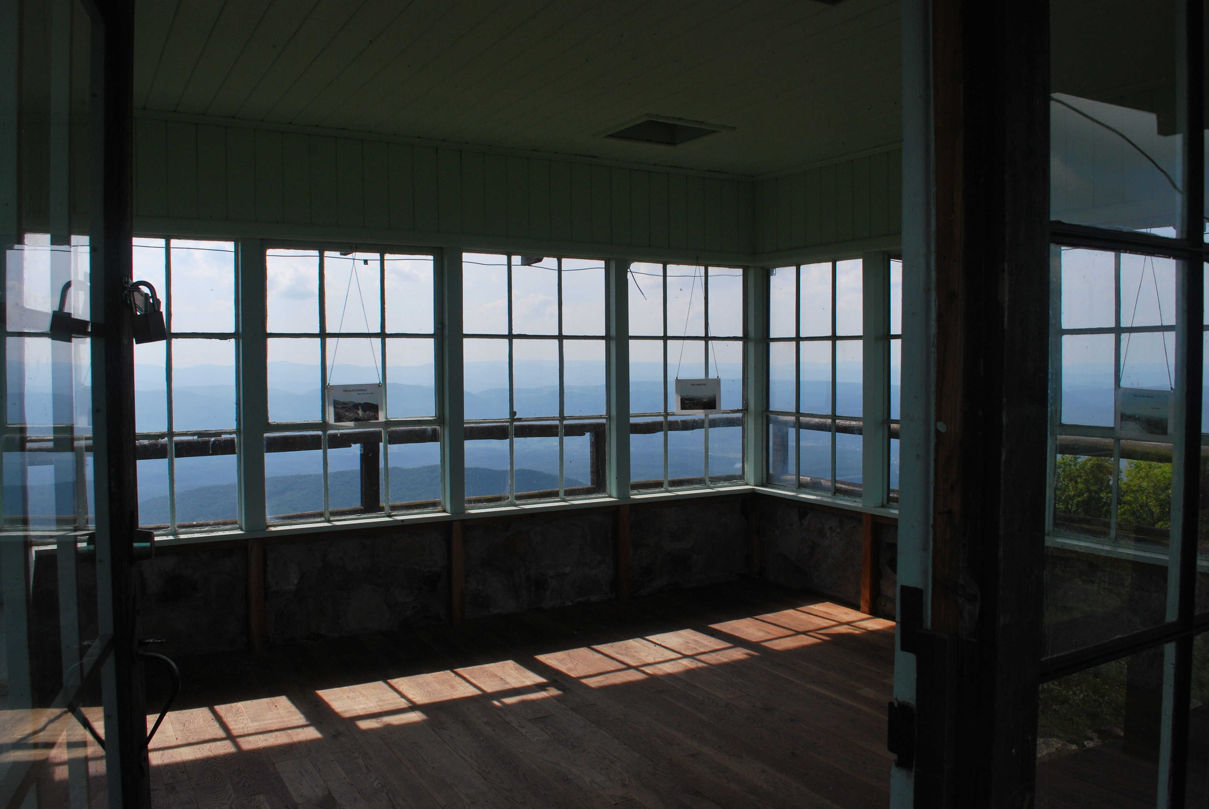 Cab interior in June 2009