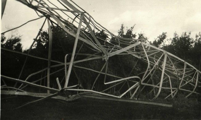 Original tower damaged by 1941 windstorm