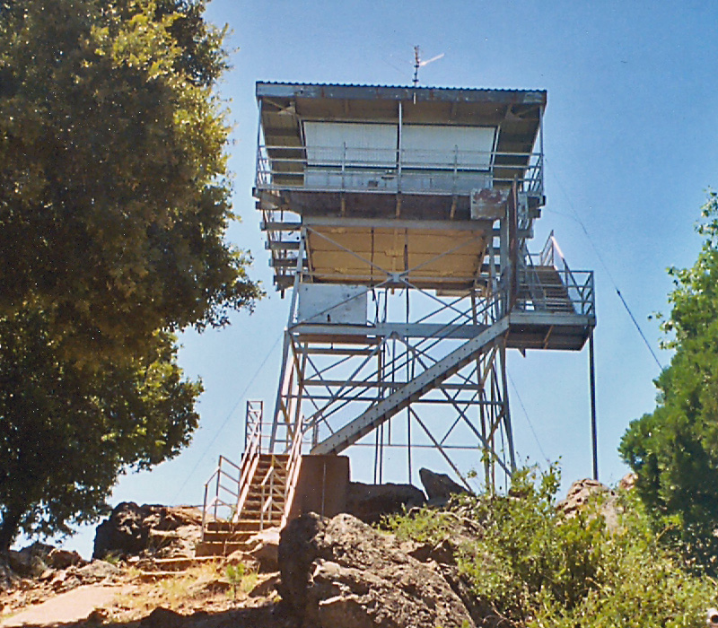 Sawmill Peak Lookout - Fred Johnson Photo