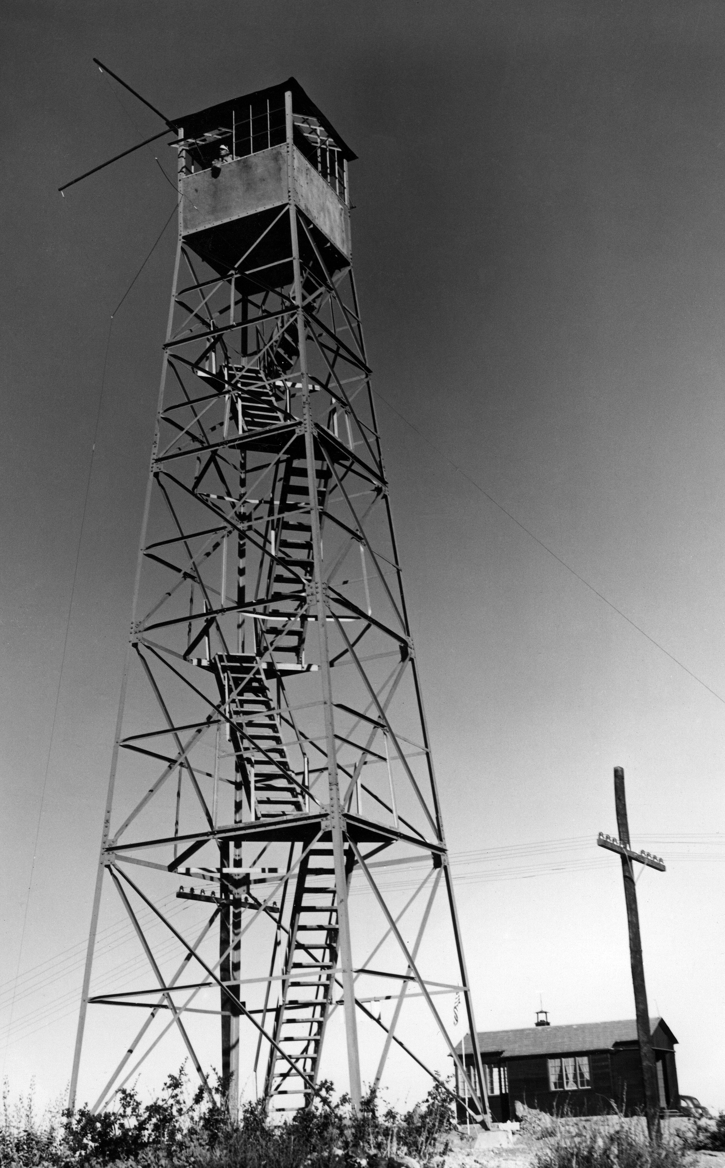 High Point Lookout - Aermotor 45 foot Tower - 1935