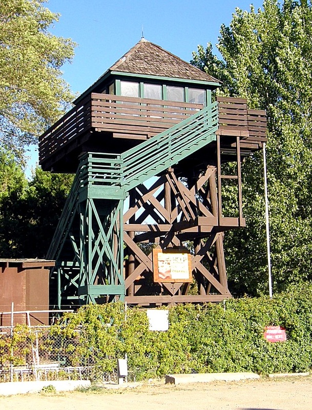 Replica of original structure at the Susanville CA fairgrounds - 2008