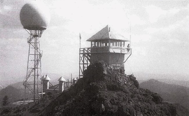 Janesville Gap Filler Radar Annex and Thompson Peak Fire Lookout - Late 1950's