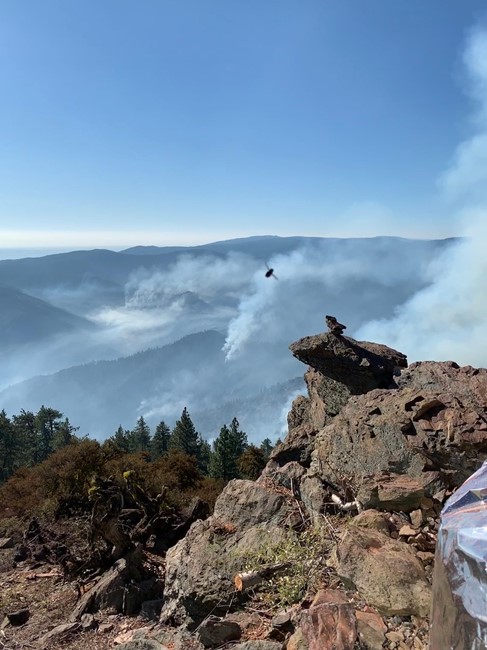 South Fire image from Tomhead Lookout - September 2019
