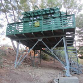 Prior location on the fairgrounds