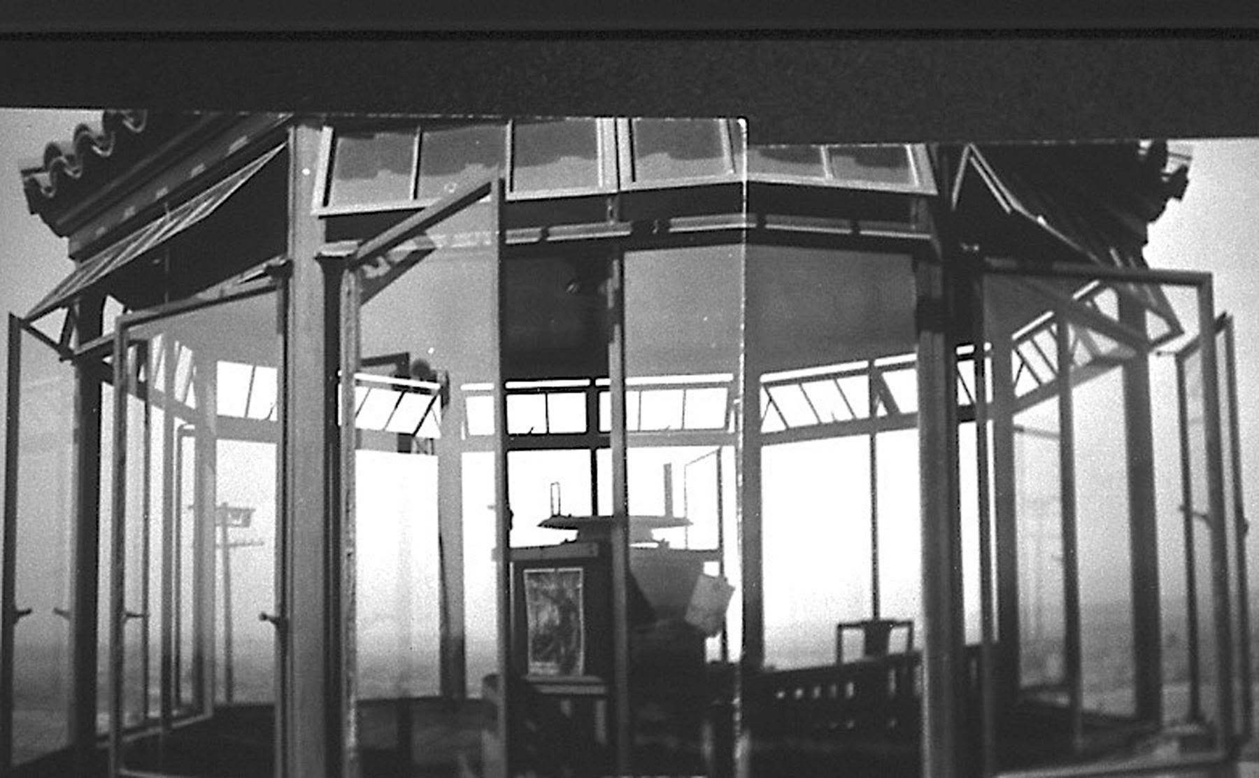 Cupola with fire-finder