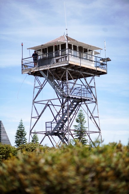 Colby Mountain Lookout - New paint - 2019