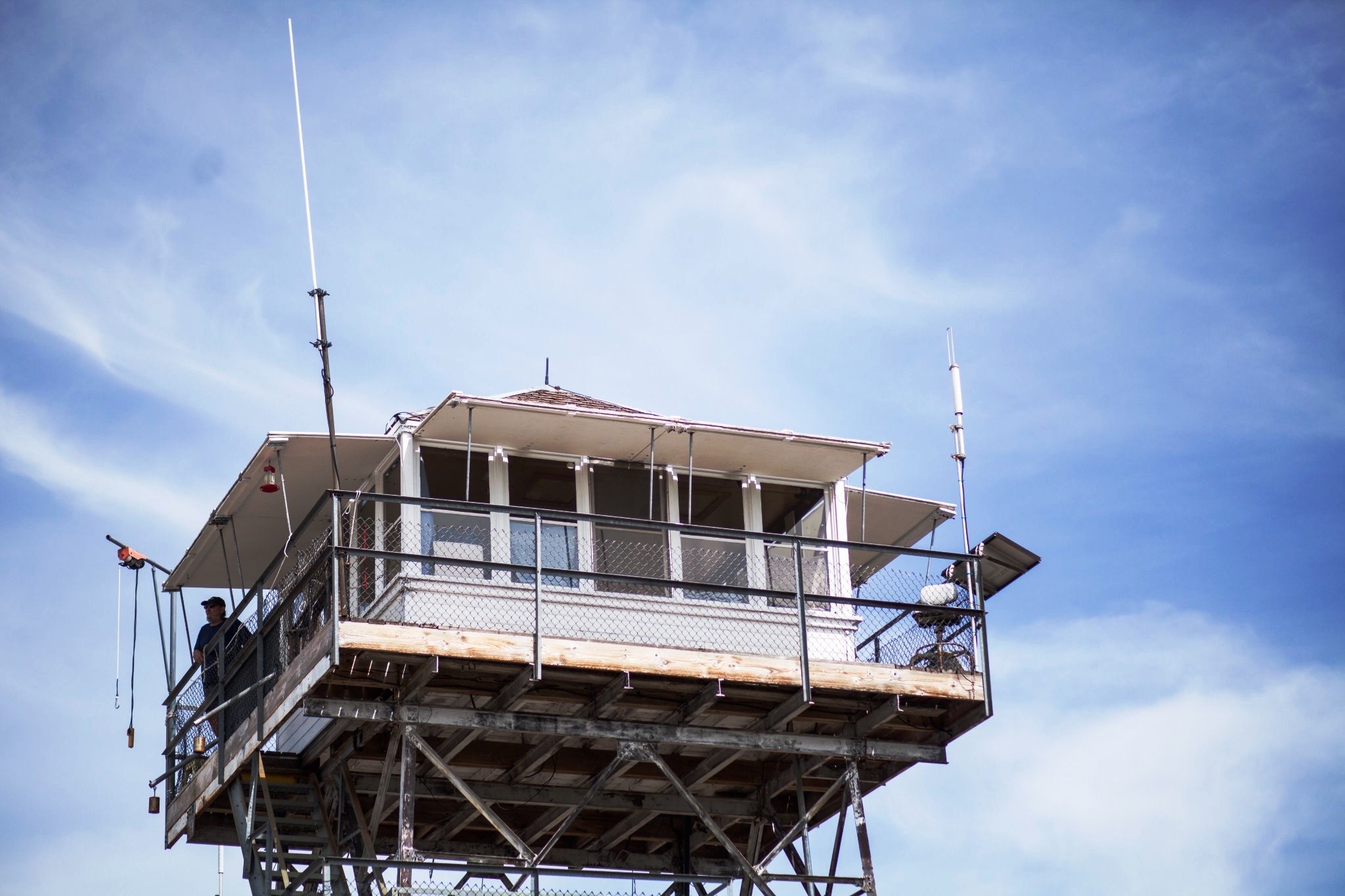 Lookout Ken Jordan completed his 35th year at Colby Mountain in 2019