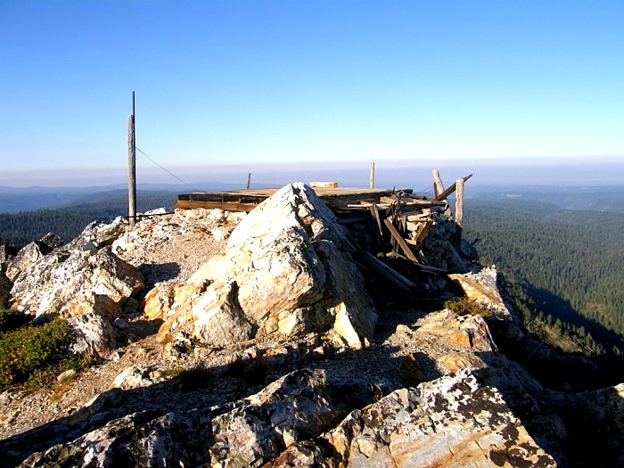 Site of 1917 Cabin - 2009