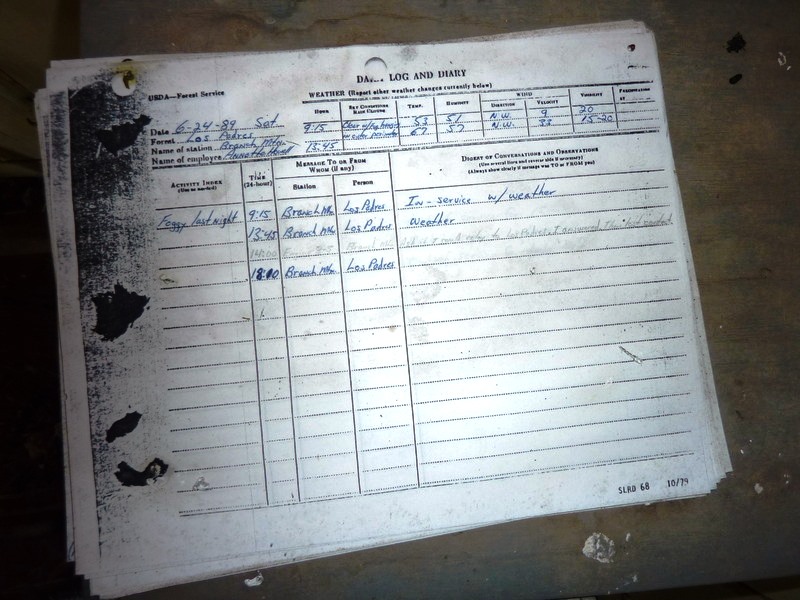 Logbook - Last entry is 1992