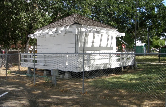 Weaver Bally Lookout - Original Cab at the Trinity County Fairgrounds - 2009