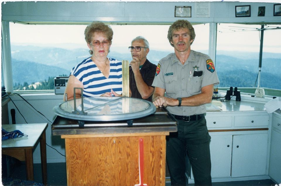Two Rock cabin interior with Osborn Fire-Finder