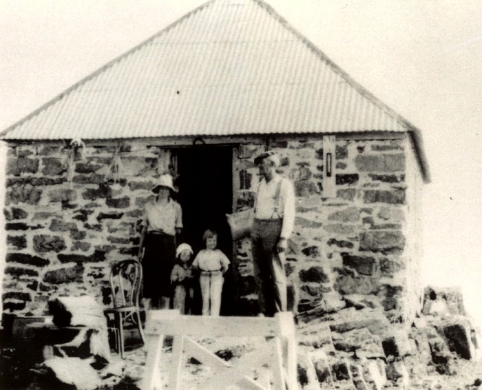 1912 house that became the 1st floor of the R1 Cabin built atop it