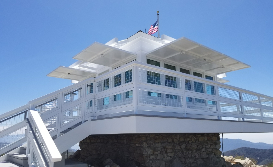Rebuilt Lookout Structure - July 2020