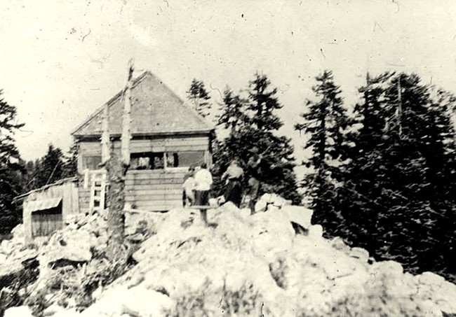 Early lookout cabin - Circa 1920's