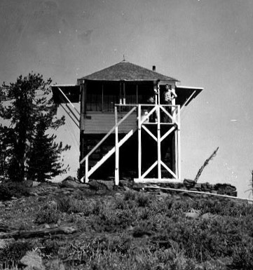 Lick Creek Point Lookout - 1932