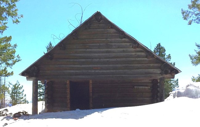 Residence Cabin Remaining at the Original Site