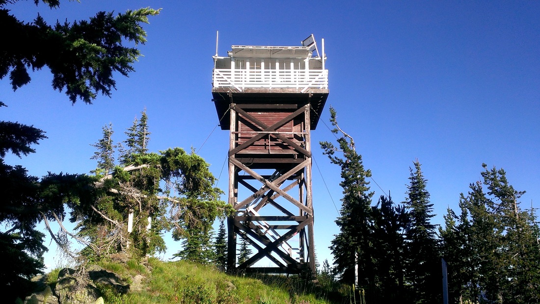 Middle Sister Peak Lookout - 2014