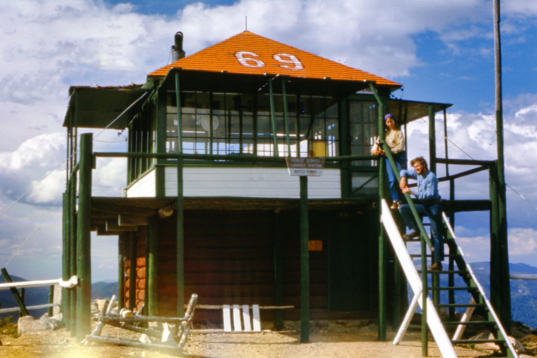 Butts Point Lookout - 1973
