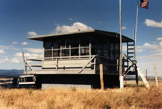 Lorena Butte Lookout - Original location - Relocated 2005
