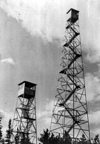 Moses Mountain Lookout - 1938