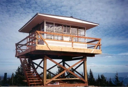Quartz Mountain Lookout - Newly relocated - 2004
