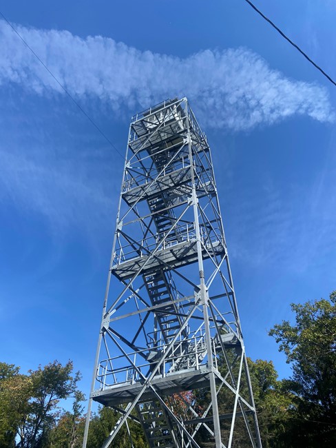New tower in October 2021