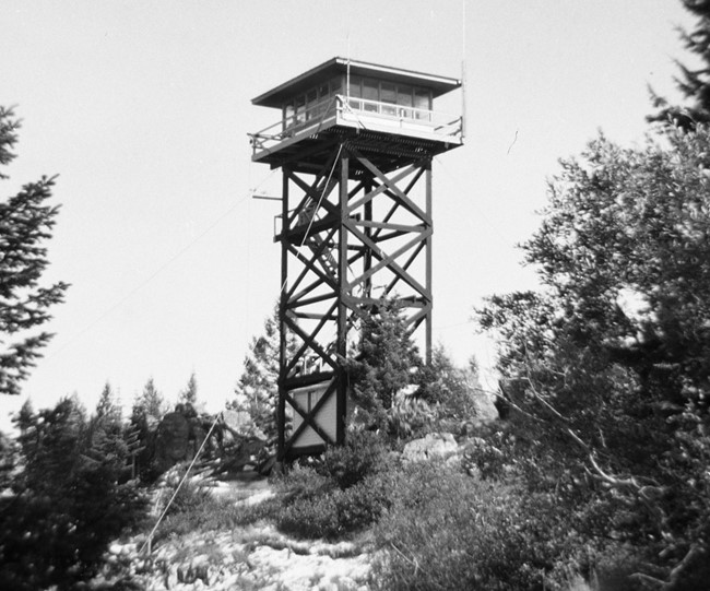 Mount Harris Lookout - 1970